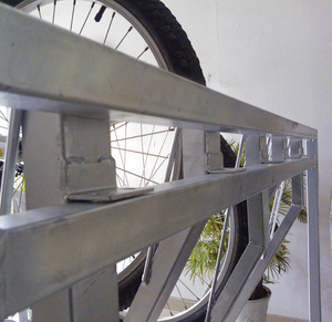 Abay — support <span class=keywords><strong>vertical</strong></span> pour vélo, support de bicyclette, double, pour stationnement et <span class=keywords><strong>garage</strong></span>, nouveau design - Product Image 3