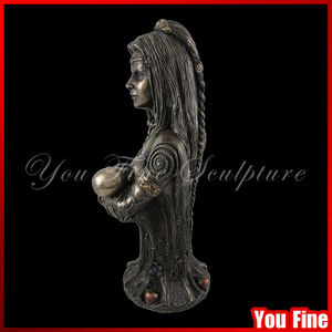 La déesse mère bronze, allaitement danu terre, danustatue déesse - Product Image 2