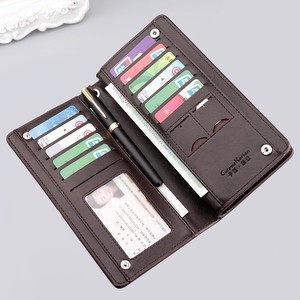 Manbang — portefeuille en cuir pour hommes, pochette décontractée, porte-cartes de crédit, sac à main Long Design, nouvelle collection <span class=keywords><strong>2017</strong></span> - Product Image 2