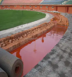 Giấy Chứng Nhận IAAF 13Mm Độ Dày Đúc Sẵn Tartan Cao Su Chạy Theo Dõi Vật Liệu Trong CuộN - Product Image 1