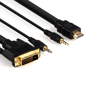 Extensão de cabo saikang, conversor de computador hd de <span class=keywords><strong>3</strong></span>.5mm, <span class=keywords><strong>hdmi</strong></span> para <span class=keywords><strong>dvi</strong></span> - Product Image 2