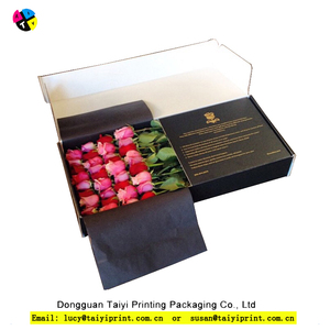 Por encargo colores CMYK impresión flor caja de envío - Product Image 5