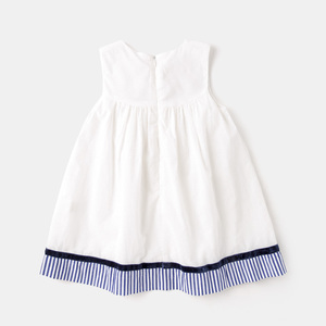 Shopping Abbigliamento Todder Ragazza Senza Maniche <span class=keywords><strong>Bianco</strong></span> Vestiti Del Bambino - Product Image 2