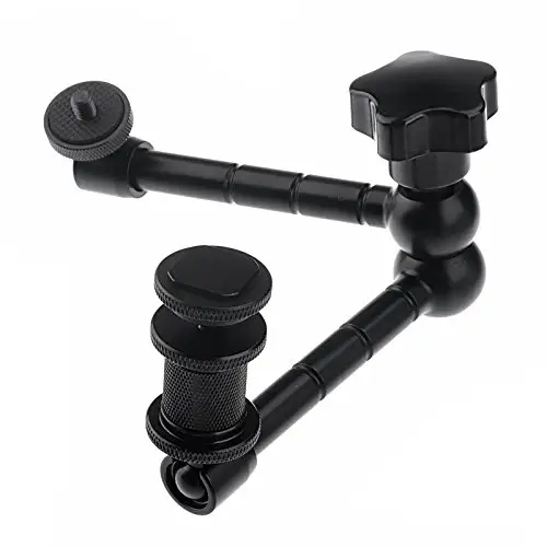 7" Articulating Magic Friction Arm for Hot Shoe Mounts Work with DSLR Camera Rig