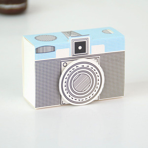 Memory Recorder Camera Shape <strong>Paper</strong> Candy Package Wedding Favor <strong>Box</strong> - Product Image 3