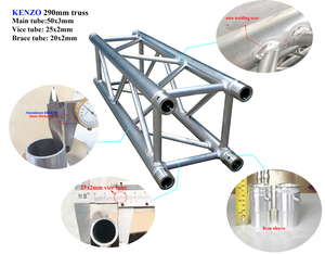 Structure en aluminium pour <span class=keywords><strong>scène</strong></span> <span class=keywords><strong>de</strong></span> DJ, <span class=keywords><strong>scène</strong></span> d'événement, utilisée en extérieur - Product Image 4