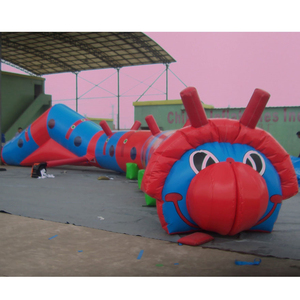 Parcours d'obstacles gonflable en forme <span class=keywords><strong>de</strong></span> <span class=keywords><strong>ver</strong></span>, aire <span class=keywords><strong>de</strong></span> jeux gonflable pour enfants - Product Image 5