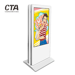 Venta caliente Pantalla inteligente de señalización digital de doble cara de <span class=keywords><strong>55</strong></span> pulgadas para exhibición de publicidad en centro comercial - Product Image 2