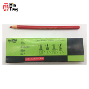 12 crayons dermatographes en papier emballé - Product Image 3