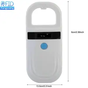 Pet Microchip Scanner Animal RFID Tag Reader For Dog Pig Ear Reader 134.2KHZ