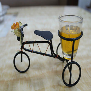 venta al por mayor de promoción hermosa bicicleta de pie negro candelabros - Product Image 1