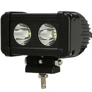 Luminária led de 4 polegadas, barra de luz de trabalho 20w, lâmpada led para condução, ponto inundação, barra de condução