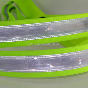 Professional Flashing Led Adjustable Bicycle Elastic <strong>Safety</strong> Reflective Vest Running <strong>Belts</strong>