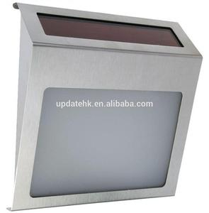 Al aire libre 3led impermeable placa de puerta luces de dirección de la energía solar - Product Image 2