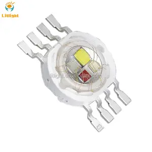 PLCC8-diodo de fuente de luz, 4 en 1, 4W, 8W, 10W, 12W, Chip LED RGBWW/RGBW de alta potencia, 8 pines, hoja de datos 5050rgbww