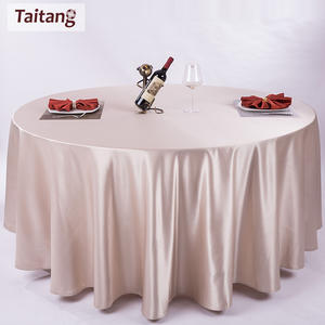 จัดเลี้ยงงานแต่งงานโรงแรมตารางรอบ Rose Gold ตารางผ้า - Product Image 2