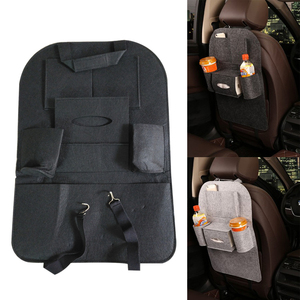 Bolsa de almacenamiento de asiento trasero de coche, organizador lateral de fieltro, nuevo diseño, precio al por mayor - Product Image 4