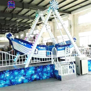 En plein air enfants jouer jeu heureux balançoire bateau mini bateau pirate manèges à vendre - Product Image 4