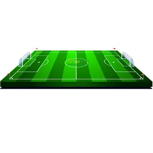 उच्च प्रदर्शन यूवी सबूत फुटबॉल के मैदान के लिए कृत्रिम घास टर्फ फुटबॉल फुटसल क्षेत्र 50mm