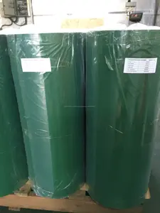 691 foncé vert pvc film pour Noël arbre feuilles