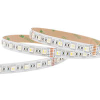 5-in-1 5050 LED-Licht leiste mit RGB 6500K Amber Voice Control 12mm Kupfer platine Dekorative Beleuchtung