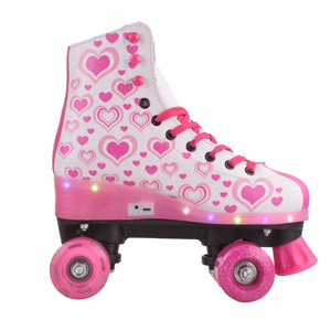 <span class=keywords><strong>Patines</strong></span> <span class=keywords><strong>de</strong></span> Ruedas Cómodos <span class=keywords><strong>de</strong></span> 4 Ruedas con Carga USB y Luces LED en la Suela, Proveedor Chino - Product Image 5