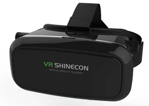 Muy cool como VR SHINECON teléfono móvil 3D mil espejo mágico gafas de realidad virtual casco Google cartón VR