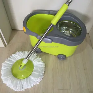 360 Magie rotierenden mop eimer 2 mikrofaser spin köpfe