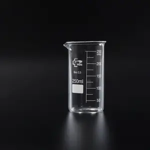 Fabrication prix HDA verrerie de laboratoire borosil verre bécher 250 ml