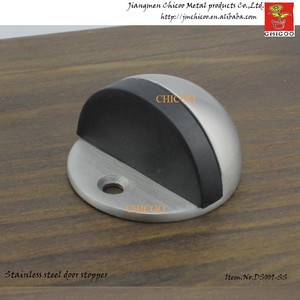 Acier inoxydable Verre <span class=keywords><strong>Porte</strong></span> D'arrêt Fixation <span class=keywords><strong>Au</strong></span> <span class=keywords><strong>Sol</strong></span> Dôme <span class=keywords><strong>Porte</strong></span> S'arrête - Product Image 1