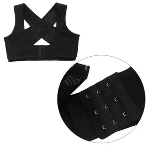 Corrector de Postura Ortopédico Profesional para <span class=keywords><strong>Mujer</strong></span>, Cinturón de Soporte <span class=keywords><strong>Lumbar</strong></span>, Material de Neopreno/Poliéster, Soporte para Hombros y Espalda - Product Image 2