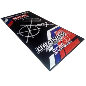 Tapis de <span class=keywords><strong>sol</strong></span> de garage en caoutchouc nitrile lavable en machine avec logo de moto pour moto - Product Image 3