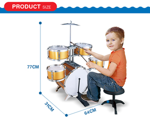 Nhựa Nhạc Cụ Giải Trí Đồ Chơi Jazz <span class=keywords><strong>Drum</strong></span> Set Giá Cho Trẻ Em - Product Image 3
