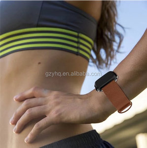 Bandes en cuir pour <span class=keywords><strong>Fitbit</strong></span> Versa/Versa 2 édition spéciale, bracelets en cuir véritable bracelets de remplacement classiques - Product Image 6