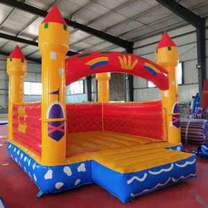 <span class=keywords><strong>Castello</strong></span> Gonfiabile KALUEN in PVC Personalizzato Economico per Interni/Esterni 4m*5m <span class=keywords><strong>Rosso</strong></span>/Giallo/Blu per Bambini - Product Image 2