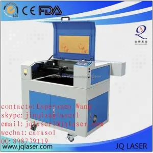 JQ laser maquina de corte y grabadora 600*400mm