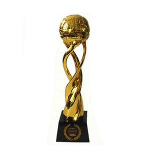 Crystal sports awards <span class=keywords><strong>trofei</strong></span> in resina placcata oro in metallo personalizzati globali <span class=keywords><strong>per</strong></span> la cerimonia di premi della competizione o dell'azienda - Product Image 2