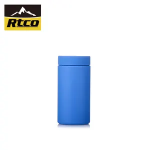 RTCO China Hersteller Ergänzungen Lager behälter Dichtungen Glas Soft-Touch-Verpackungs flasche
