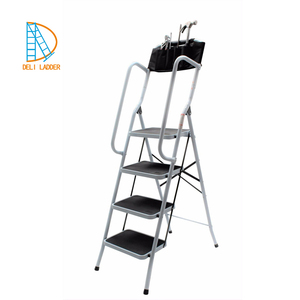 4 Paso escalera con riel de seguridad paso escalera para <span class=keywords><strong>lidl</strong></span> paso escalera con taburete bolsa - Product Image 5