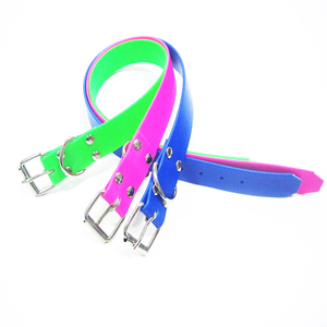 Neues Design umweltfreundlich PVC beschichtete Hundehalsbänder einstellbar und personalisierbar für Jagd und Training - Product Image 2