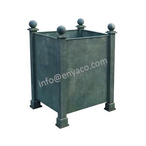 Bac à jardinage en métal Antique, larges plantes d'extérieur, fourniture De <span class=keywords><strong>Jardin</strong></span> et De maison, livraison gratuite - Product Image 2