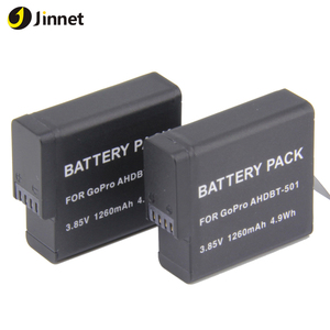 <span class=keywords><strong>Batterie</strong></span> Lithium-Ion 1260mAh AHDBT 501 BT-501 pour <span class=keywords><strong>Go</strong></span> <span class=keywords><strong>Pro</strong></span> <span class=keywords><strong>Hero</strong></span> 5 6 7 <span class=keywords><strong>8</strong></span> HERO5 HERO6 HERO7 HERO8 Noir Haute Qualité 100% Compatible - Product Image 2