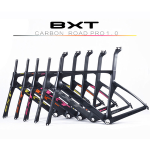 del <span class=keywords><strong>camino</strong></span> del carbón Marca Marco del <span class=keywords><strong>Camino</strong></span> del Carbón de La Bicicleta Frame + Tenedor + headset bicicleta marco piezas - Product Image 1
