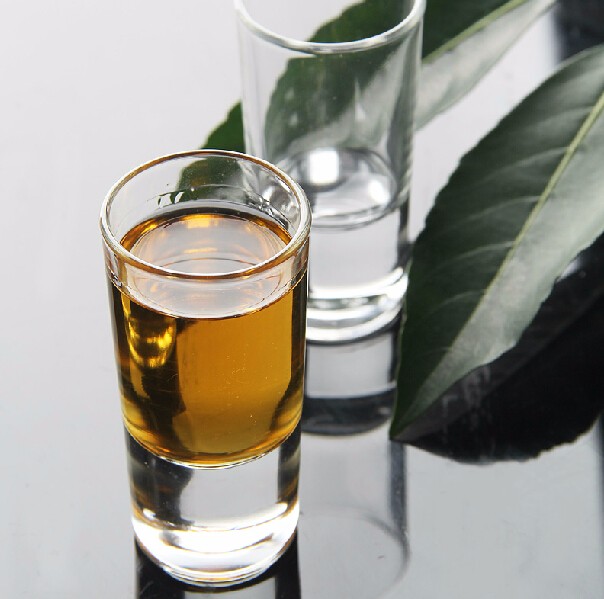 Promotional Gifts Elegant Shot Glass For Vodka Tequila Cordials Whisky Glass