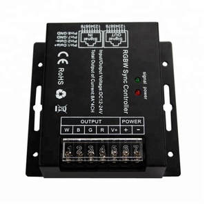 DC12-24V Điều Khiển Dải <span class=keywords><strong>LED</strong></span> RGBW Bộ Điều Khiển Dải <span class=keywords><strong>LED</strong></span> 4CH Không Dây Từ Xa CE RGBW RF433 - Product Image 3