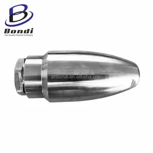 Tekanan Tinggi Stainless Steel Berputar Penghapusan Karat Spray Nozzle