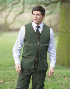 เสื้อกั๊กล่าสัตว์สีเขียวระบายอากาศได้ดีกันลม - Product Image 3