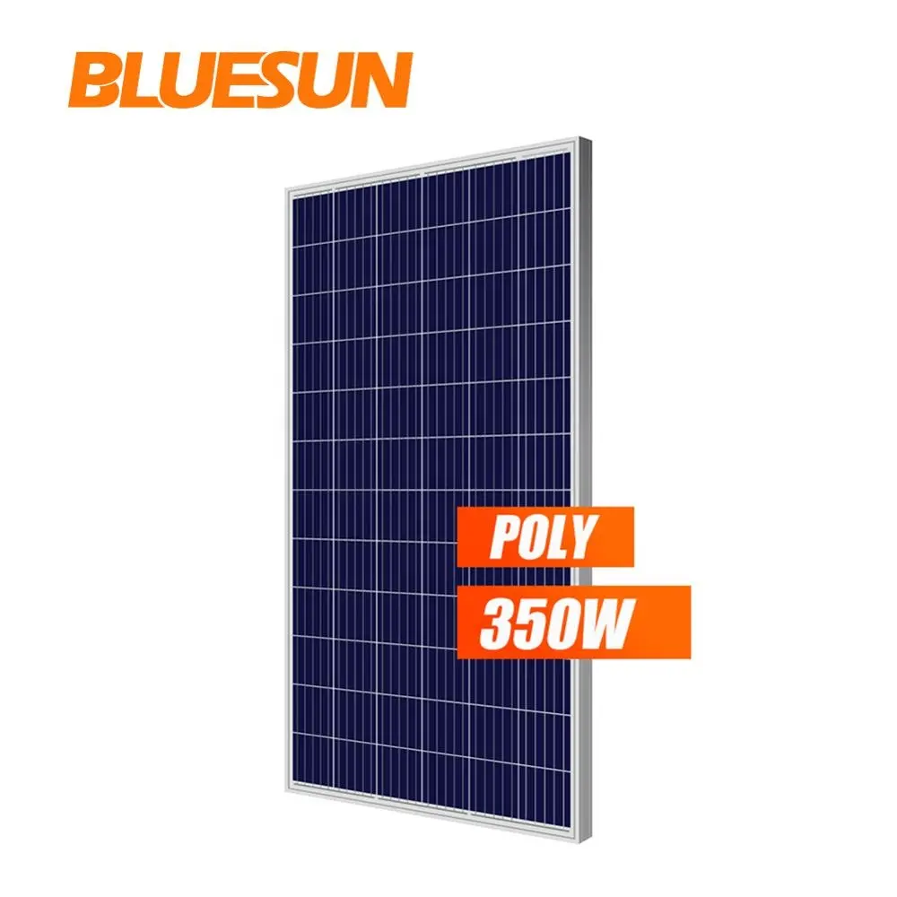 Bluesun poly 350w splarパネル価格350ワット太陽光発電ソーラーパネル