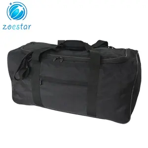 大型便携式运动训练装备手提包配有可拆卸肩带耐用1680D大旅行行李包
