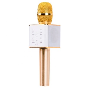 Hot bán Q7 không dây USB máy tính để bàn microphone cầm tay KTV Karaoke mic với Loa cho điện thoại âm nhạc cho hội nghị sử dụng - Product Image 2
